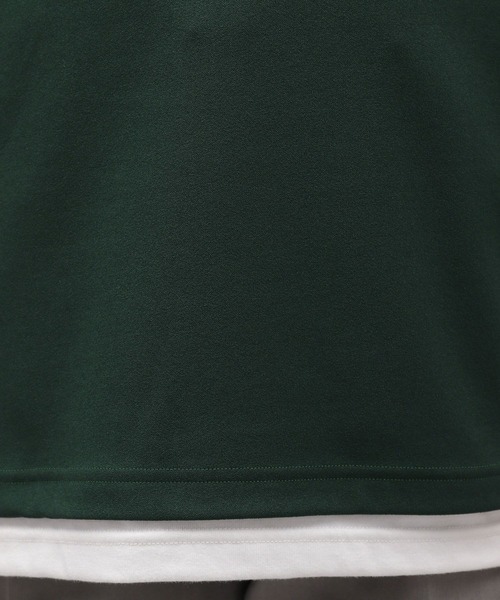 LAKOLE（ラコレ）の「ナシジ裏起毛レイヤープルオーバー / 970518（Tシャツ/カットソー・メンズ・ブルー/ブラック/ボルドー/グリーン/グレー・MEDIUM/LARGE/X-LARGE）」の21枚目の写真