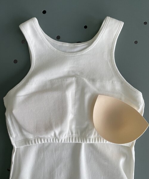 CODE A（コードエー）の「american sleeve tank（タンクトップ・レディース・ブラック/ホワイト・00）」の20枚目の写真