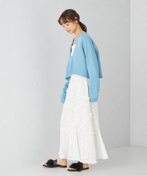 EMMEL REFINES（エメルリファインズ）の「＜EMMEL REFINES＞EM Uネック スウェット プルオーバー（スウェット・レディース・イエロー/ホワイト/ライトブルー・FREE）」の14枚目の写真