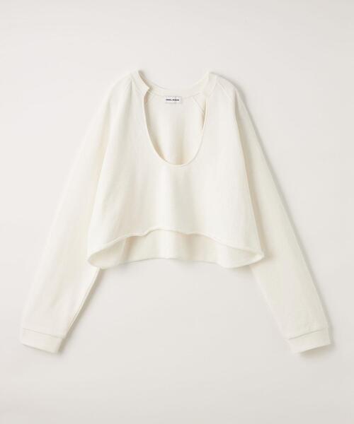 EMMEL REFINES（エメルリファインズ）の「＜EMMEL REFINES＞EM Uネック スウェット プルオーバー（スウェット・レディース・イエロー/ホワイト/ライトブルー・FREE）」の17枚目の写真