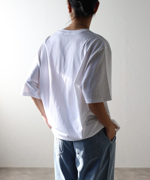 Carhartt（カーハート）の「【Carhartt / カーハート】Workwear ビッグシルエット ポケット半袖 ロゴ Tシャツ ワッペン トップス（Tシャツ/カットソー・メンズ・ブラウン/ベージュ/ネイビー/ホワイト/ブラック/チャコールグレー・L/S/M）」の8枚目の写真