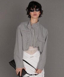 PRANK PROJECT | 【24SPRING PRE ORDER】ショートレングスバイカーブルゾン / Short Length Biker Blouson(ブルゾン)