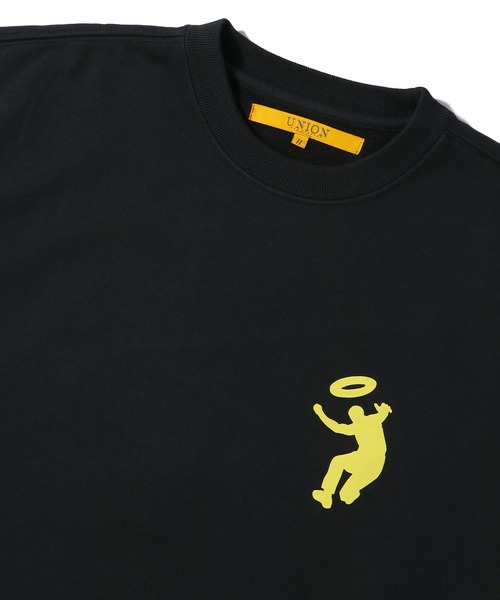 UNION（UNION TOKYO）（ユニオン）の「UNION TOKYO  BIG CREW ユニオントーキョー スウェット（スウェット・メンズ・ブラック/マルーン・MEDIUM/LARGE/X-LARGE/XX-LARGE/SMALL）」の3枚目の写真