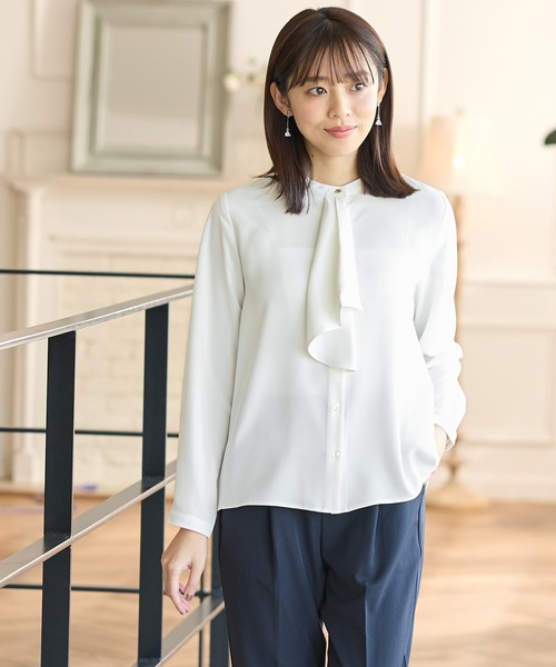 ボウタイブラウス（シャツ/ブラウス）｜Honeys（ハニーズ）の