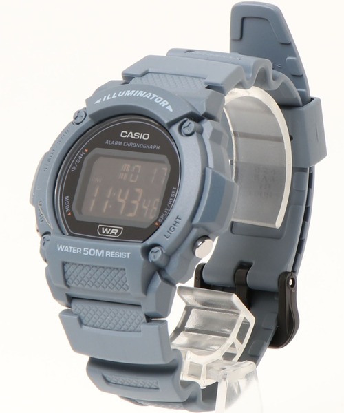 CASIO W-750 カジキ デジタル腕時計 水深100m防水