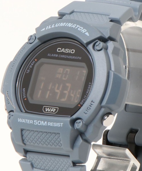 CASIO（カシオ）の「CASIO カシオ / デジタル 樹脂ベルト 5気圧防水