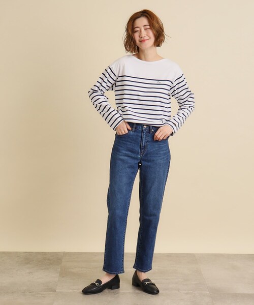 grove(グローブ)の「【Lee×grove別注】BASQUE SHIRT(Tシャツ/カットソー・レディース・ブルー系その他4/ピンク系/ネイビー系2・02/01)」の20枚目の写真