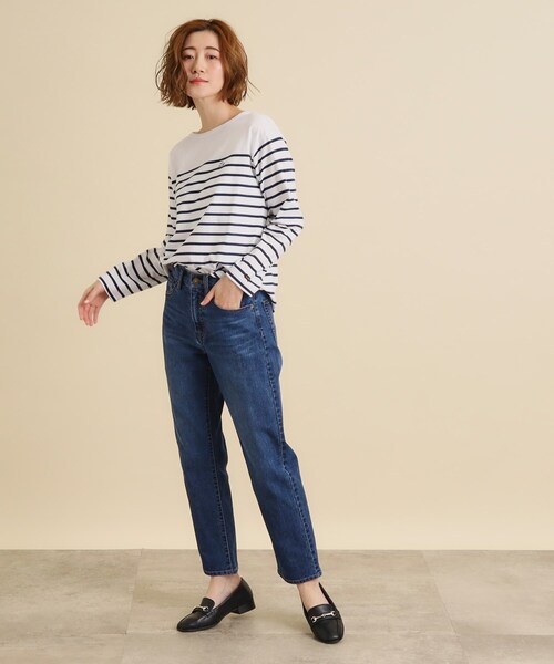 grove(グローブ)の「【Lee×grove別注】BASQUE SHIRT(Tシャツ/カットソー・レディース・ブルー系その他4/ピンク系/ネイビー系2・02/01)」の19枚目の写真