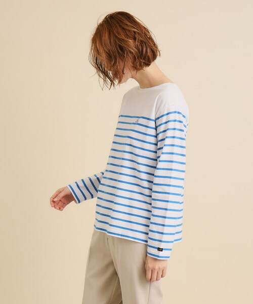 grove(グローブ)の「【Lee×grove別注】BASQUE SHIRT(Tシャツ/カットソー・レディース・ブルー系その他4/ピンク系/ネイビー系2・02/01)」の16枚目の写真