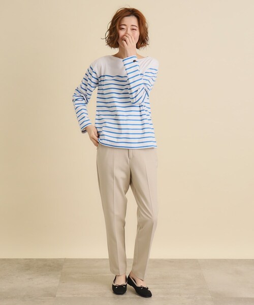 grove(グローブ)の「【Lee×grove別注】BASQUE SHIRT(Tシャツ/カットソー・レディース・ブルー系その他4/ピンク系/ネイビー系2・02/01)」の14枚目の写真