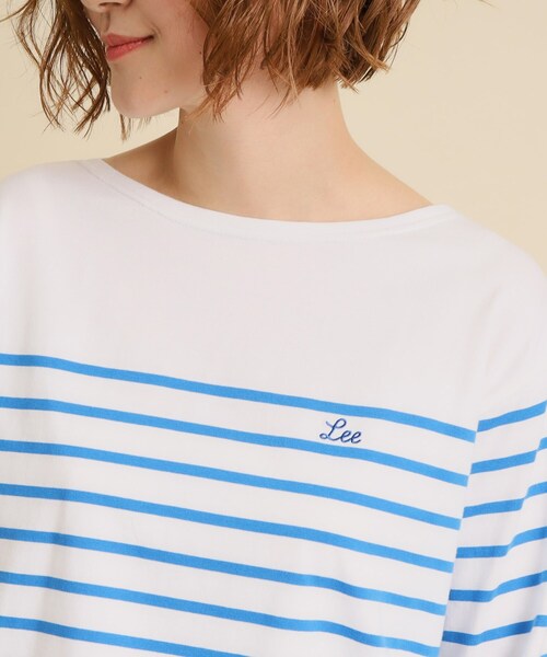 grove(グローブ)の「【Lee×grove別注】BASQUE SHIRT(Tシャツ/カットソー・レディース・ブルー系その他4/ピンク系/ネイビー系2・02/01)」の7枚目の写真