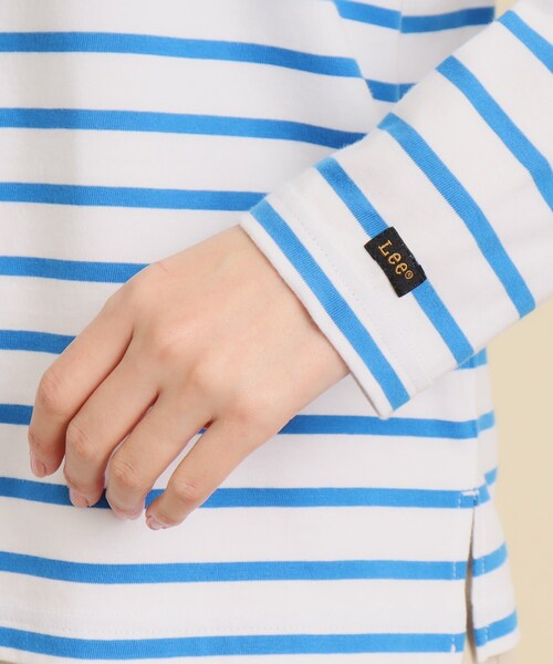 grove(グローブ)の「【Lee×grove別注】BASQUE SHIRT(Tシャツ/カットソー・レディース・ブルー系その他4/ピンク系/ネイビー系2・02/01)」の6枚目の写真