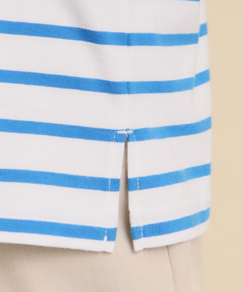 grove(グローブ)の「【Lee×grove別注】BASQUE SHIRT(Tシャツ/カットソー・レディース・ブルー系その他4/ピンク系/ネイビー系2・02/01)」の5枚目の写真