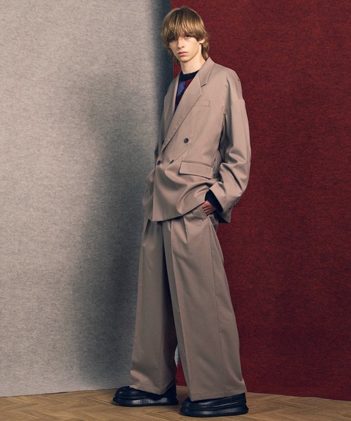 ジャケット・アウター Wool Mix Prime Over Double Tailor jacket UNISEX》Wool Mix Prime-Over Double Tailored Jacket/ウール