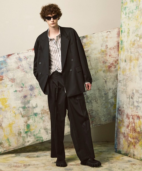 ジャケット・アウター Wool Mix Prime Over Double Tailor jacket UNISEX》Wool Mix Prime-Over Double Tailored Jacket/ウール