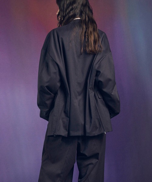 UNISEX》Wool Mix Prime-Over Double Tailored Jacket/ウール