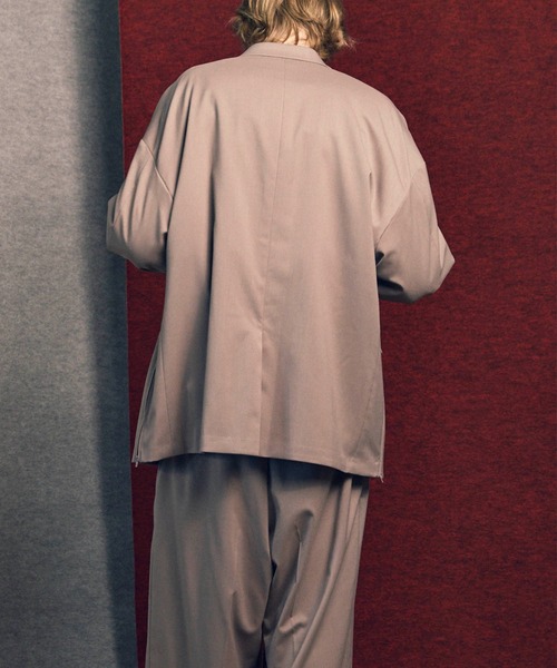 ジャケット・アウター Wool Mix Prime Over Double Tailor jacket MAISON SPECIAL｜Wool Mix Prime-Over Double Tailored Jacket