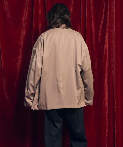 UNISEX》Wool Mix Prime-Over Double Tailored Jacket/ウールミックス