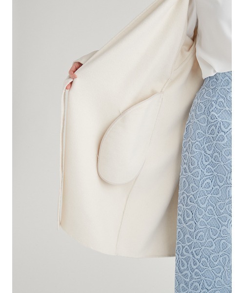 CELFORD（セルフォード）の「ノーカラーリバーコート（その他アウター