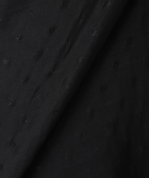 La TOTALITE（ラトータリテ）の「シアードットボウタイブラウス（シャツ/ブラウス・レディース・ブラック/ホワイト/ベージュ・FREE）」の7枚目の写真