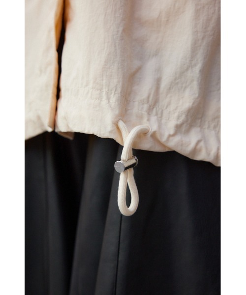 AZUL by moussy(アズールバイマウジー)の「ミリタリーライクモッズコート(ステンカラーコート・レディース・ネイビー/アイボリー・SMALL/MEDIUM)」の13枚目の写真
