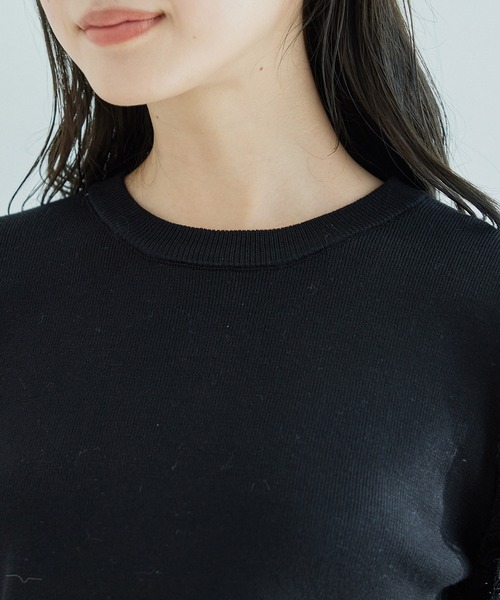 Jayro（ジャイロ）の「袖レースニット（ニット/セーター・レディース・ホワイト系その他/ブルー/ピンク/ブラック・FREE）」の17枚目の写真