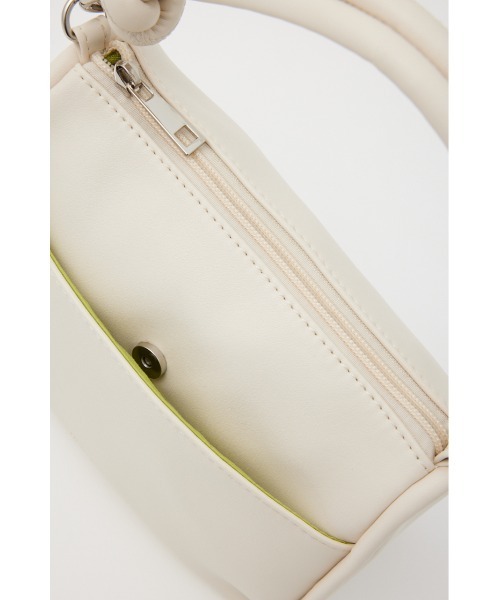 RODEO CROWNS WIDE BOWL（ロデオクラウンズワイドボウル）の「ワンハンドル BAG（ショルダーバッグ・レディース・ライム/アイボリー/ブラック・FREE）」の11枚目の写真