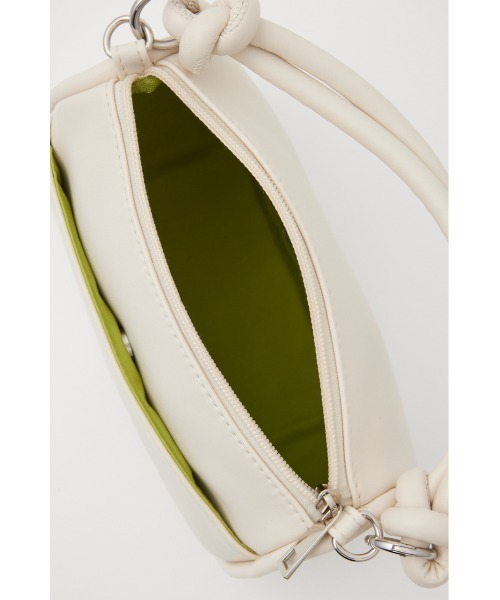 RODEO CROWNS WIDE BOWL（ロデオクラウンズワイドボウル）の「ワンハンドル BAG（ショルダーバッグ・レディース・ライム/アイボリー/ブラック・FREE）」の16枚目の写真