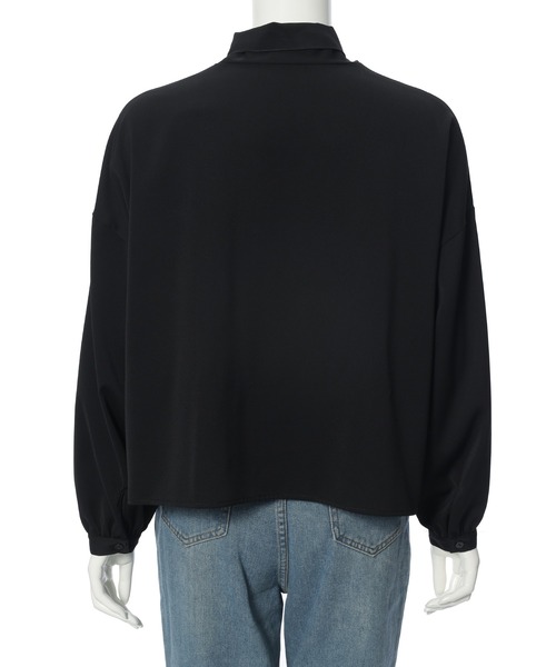 fifth（フィフス）の「ボウタイリボンブラウス（シャツ/ブラウス・レディース・ホワイト/ブラック・M）」の16枚目の写真