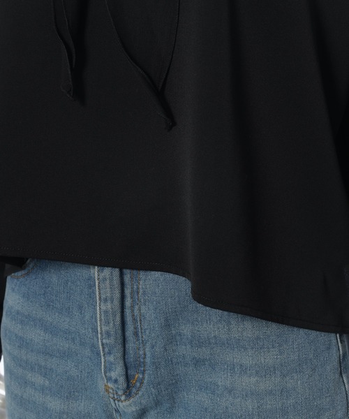 fifth（フィフス）の「ボウタイリボンブラウス（シャツ/ブラウス・レディース・ホワイト/ブラック・M）」の19枚目の写真