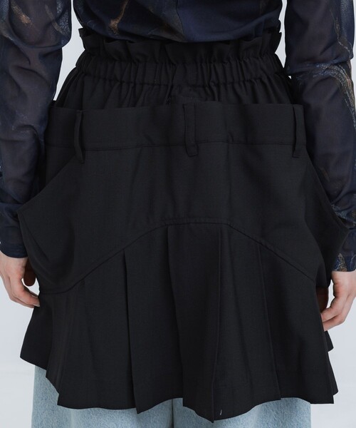HOUGA(ホウガ)の「【HOUGA/ホウガ】betty skirt tops(スカート・レディース・ブラック/ストライプ・FREE)」の10枚目の写真
