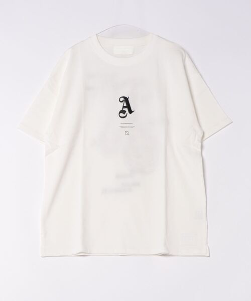 A4A(エーフォーエー)の「A4A/エーフォーエー/ALPHA S/S TEE(Tシャツ/カットソー・レディース・ブラック/ホワイト・F)」の3枚目の写真