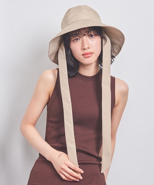 COEUR（クール）の「＜coeur＞クラウン ハット（ハット・レディース・ナチュラル/ブラック・FREE）」の4枚目の写真