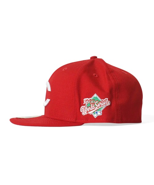 ニューエラ 59FIFTY / MLB Arizona Diamondbacks シンシナティ レッズ - 1990 WORLD SERIES サイドパッチ / HOMEGAME 海外 別注 NEW ERA Fitted CAP / NEWERA-019（キャップ）｜NEW ERA（ニューエラ）