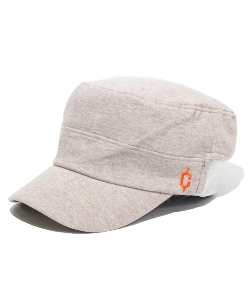 Clef（クレ）の「Clef/クレ　TPN RIB WORK CAP（キャップ・メンズ・インディゴブルー/ベージュ/グレー/チャコールグレー・FREE）」の4枚目の写真