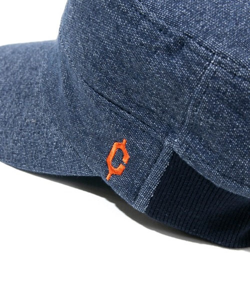 Clef（クレ）の「Clef/クレ　TPN RIB WORK CAP（キャップ・メンズ・インディゴブルー/ベージュ/グレー/チャコールグレー・FREE）」の11枚目の写真