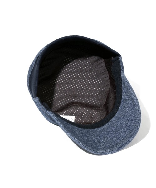 Clef（クレ）の「Clef/クレ　TPN RIB WORK CAP（キャップ・メンズ・インディゴブルー/ベージュ/グレー/チャコールグレー・FREE）」の9枚目の写真