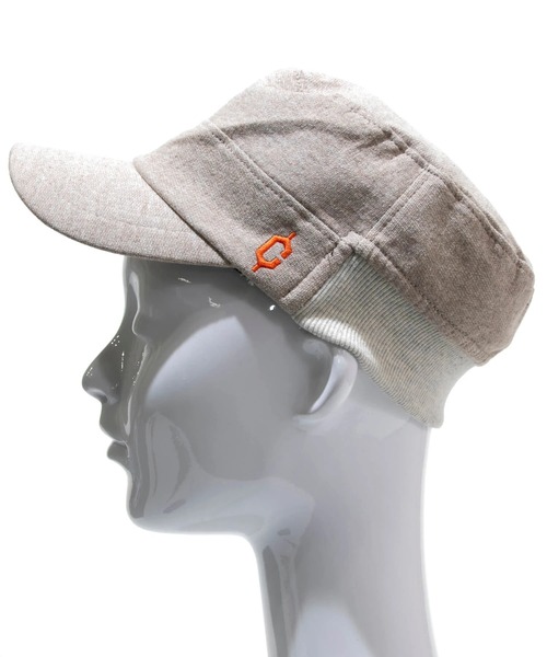 Clef（クレ）の「Clef/クレ　TPN RIB WORK CAP（キャップ・メンズ・インディゴブルー/ベージュ/グレー/チャコールグレー・FREE）」の13枚目の写真