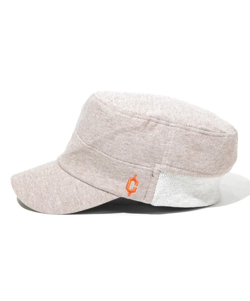 Clef（クレ）の「Clef/クレ　TPN RIB WORK CAP（キャップ・メンズ・インディゴブルー/ベージュ/グレー/チャコールグレー・FREE）」の5枚目の写真