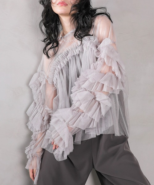 デコラティブチュールトップス / 結婚式 二次会 同窓会 成人式