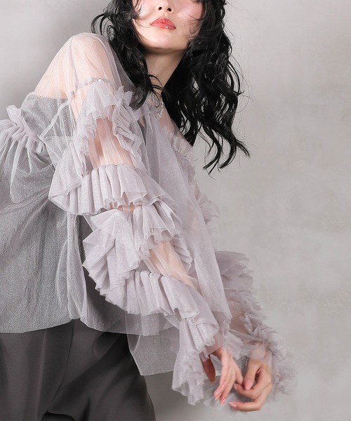 デコラティブチュールトップス / 結婚式 二次会 同窓会 成人式