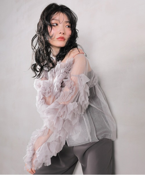 デコラティブチュールトップス / 結婚式 二次会 同窓会 成人式