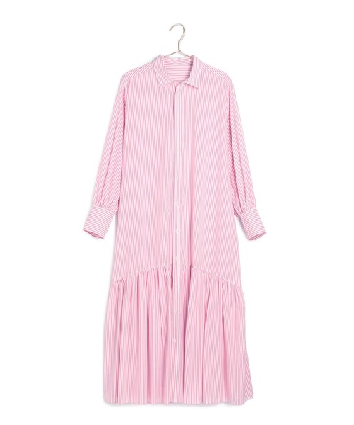 ROPE' PICNIC（ロペピクニック）の「ボリュームストライプシャツワンピース/リンクコーデ（シャツワンピース・レディース・ピンク/ブルー系その他4・38）」の13枚目の写真