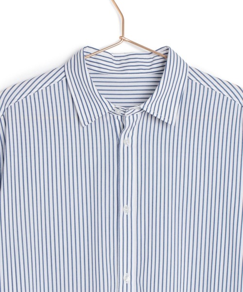 ROPE' PICNIC（ロペピクニック）の「ボリュームストライプシャツワンピース/リンクコーデ（シャツワンピース・レディース・ピンク/ブルー系その他4・38）」の16枚目の写真