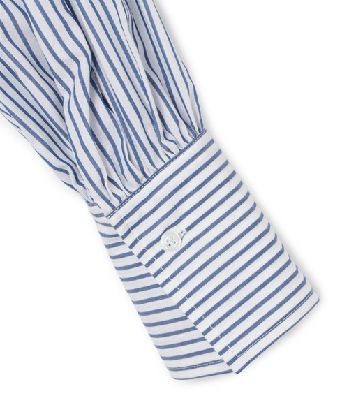 ROPE' PICNIC（ロペピクニック）の「ボリュームストライプシャツワンピース/リンクコーデ（シャツワンピース・レディース・ピンク/ブルー系その他4・38）」の18枚目の写真