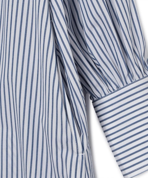 ROPE' PICNIC（ロペピクニック）の「ボリュームストライプシャツワンピース/リンクコーデ（シャツワンピース・レディース・ピンク/ブルー系その他4・38）」の20枚目の写真