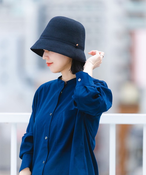 RODE SKO（ロデスコ）の「洗えるたためるベルハット（ハット・レディース・ブラック/モカ/ナチュラル・ONE）」の2枚目の写真