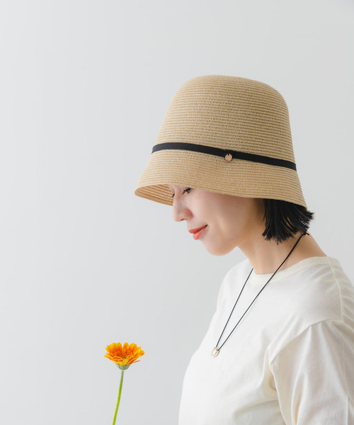 RODE SKO（ロデスコ）の「洗えるたためるベルハット（ハット・レディース・ブラック/モカ/ナチュラル・ONE）」の19枚目の写真