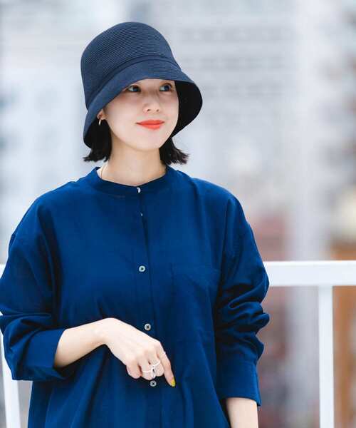 RODE SKO（ロデスコ）の「洗えるたためるベルハット（ハット・レディース・ブラック/モカ/ナチュラル・ONE）」の21枚目の写真