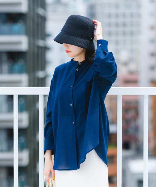 RODE SKO（ロデスコ）の「洗えるたためるベルハット（ハット・レディース・ブラック/モカ/ナチュラル・ONE）」の4枚目の写真